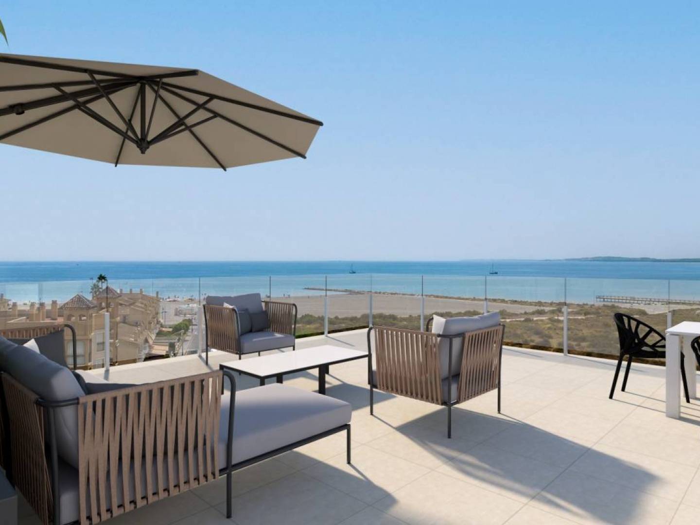 Penthouse w Santa Pola: 3 Sypialnie, 2 Łazienki, 91m² – Słoneczny Styl Życia w Atrakcyjnej Cenie