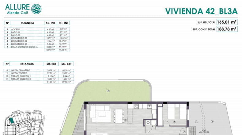 New 3-Bedroom Apartment in Allure Alenda Golf, Monforte del Cid