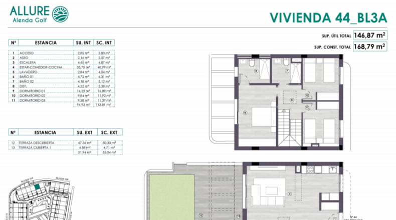 New 3-Bedroom Duplex in Allure Alenda Golf, Monforte del Cid