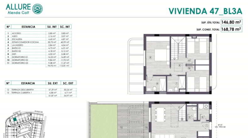 New 3-Bedroom Duplex in Allure Alenda Golf, Monforte del Cid