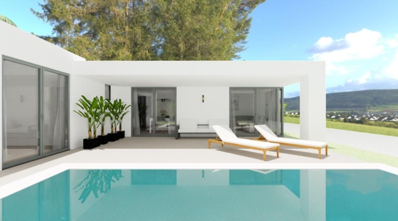 New 3-Bedroom Villa in Alenda Golf Almendros Villas, Model Selene F2, Monforte del Cid