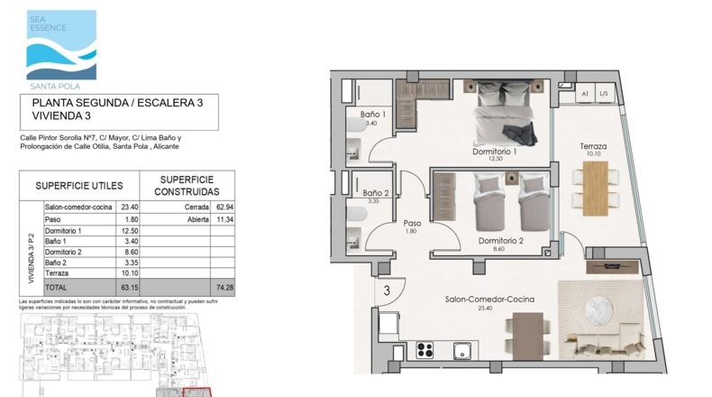 New 2-Bedroom Apartment in Sea Essence, Santa Pola