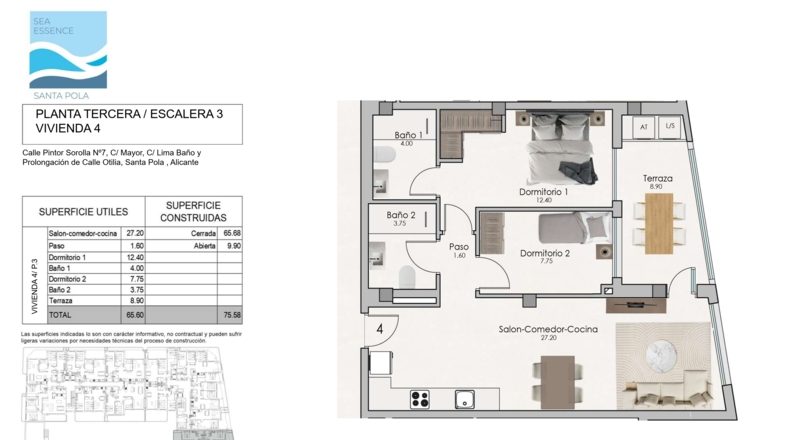 New 2-Bedroom Apartment in Sea Essence, Santa Pola